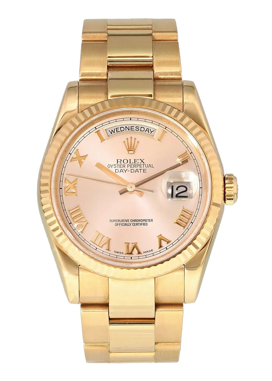 Rolex Rose Gold Salmon - Hình 2