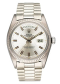 Rolex Day-Date Silver Dial stainless steel