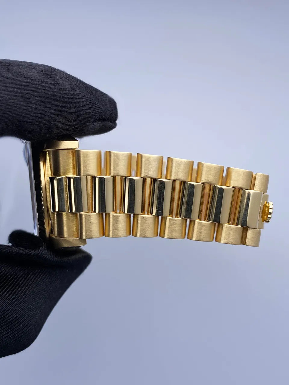 Rolex Day Date Gold Black - Hình 8