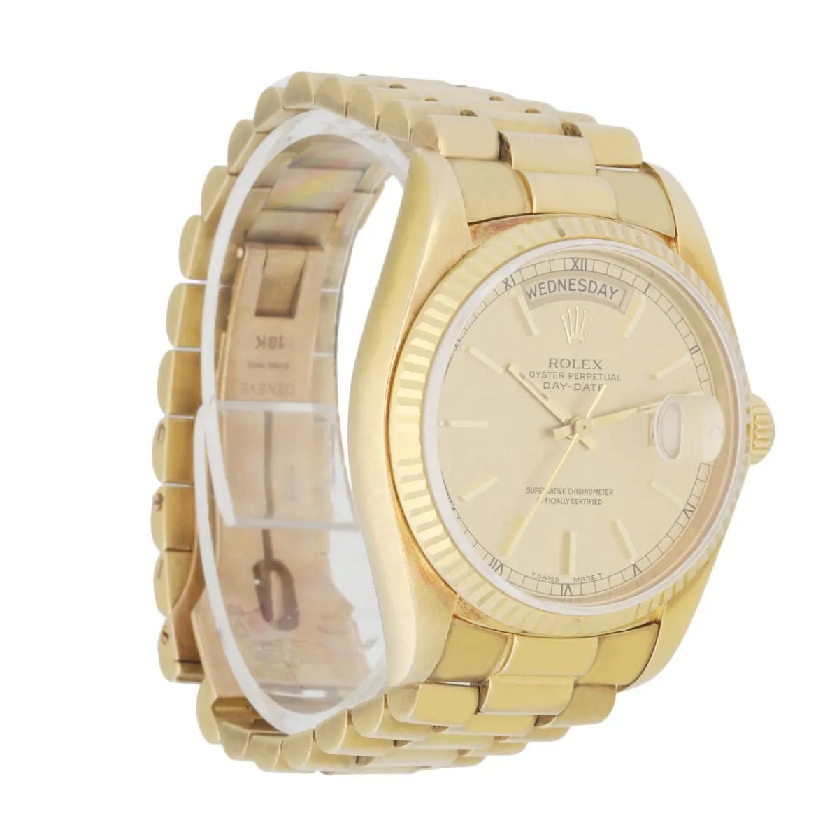 Rolex Day-Date Yellow Gold Tapestry - Hình 3