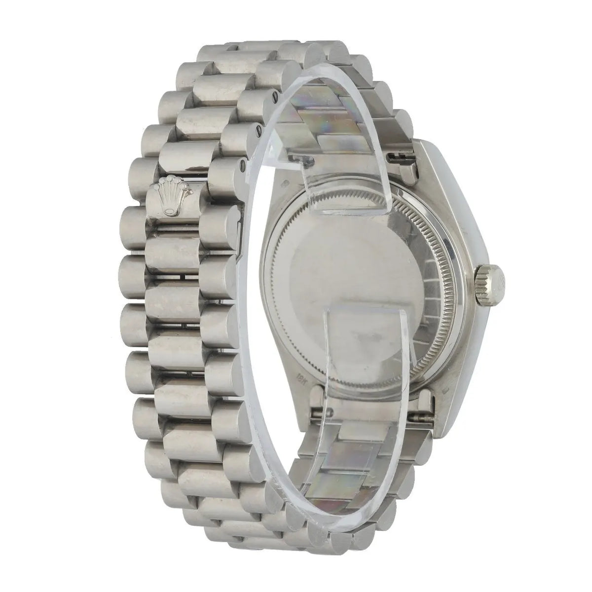Rolex Day-Date Steel Silver - Hình 4