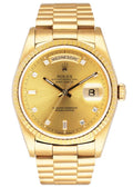 Rolex Gold Diamond Day-Date dial