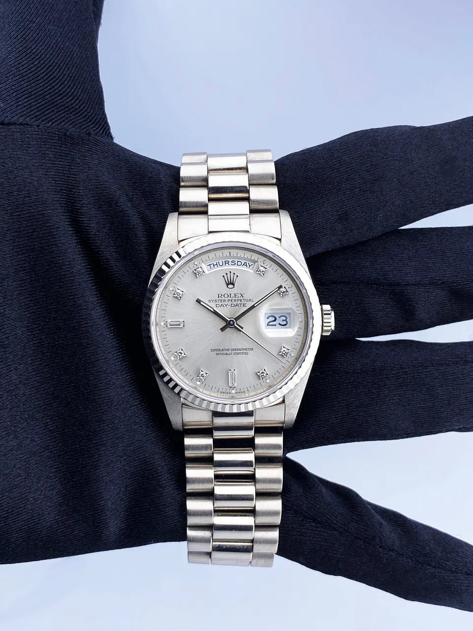 Platinum Day-Date Diamond