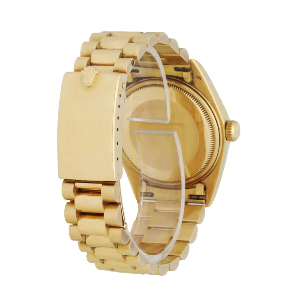 Rolex Day-Date Gold Champagne Dial bracelet - Hình 4