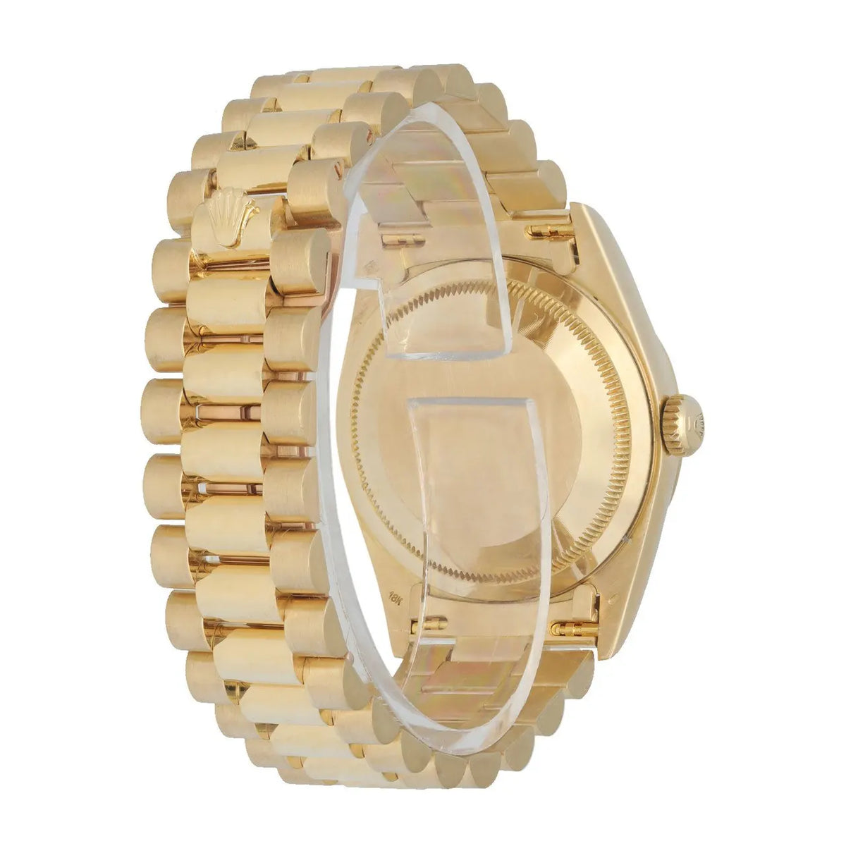 Rolex Day-Date Gold Blue Diamond - Hình 3