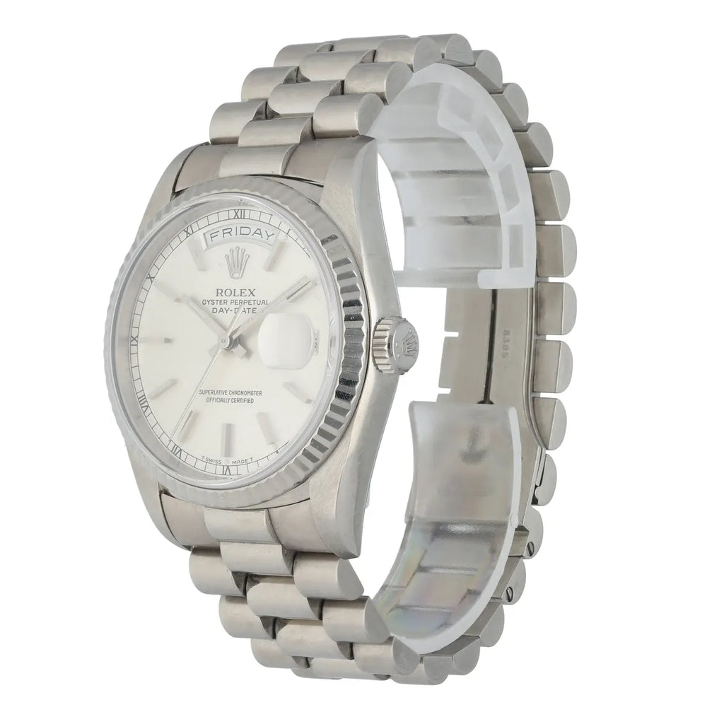 Rolex Platinum Ice Blue Day-Date - Hình 7
