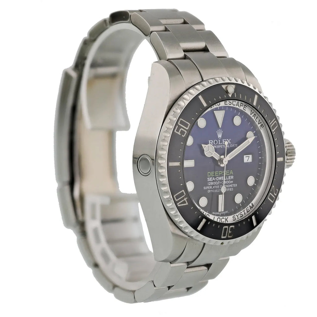 stainless Rolex Deepsea Blue Dial - Hình 6