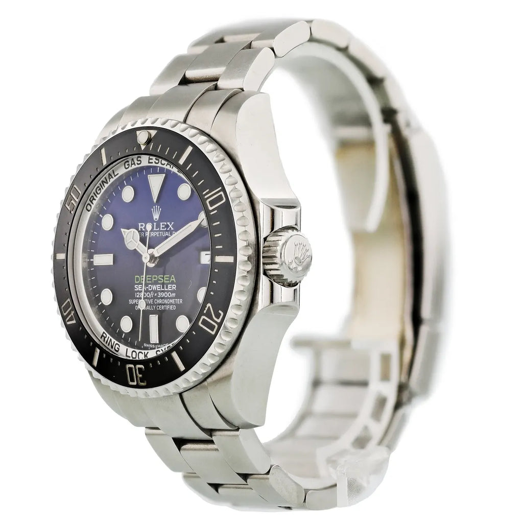 stainless Rolex Deepsea Blue Dial - Hình 4