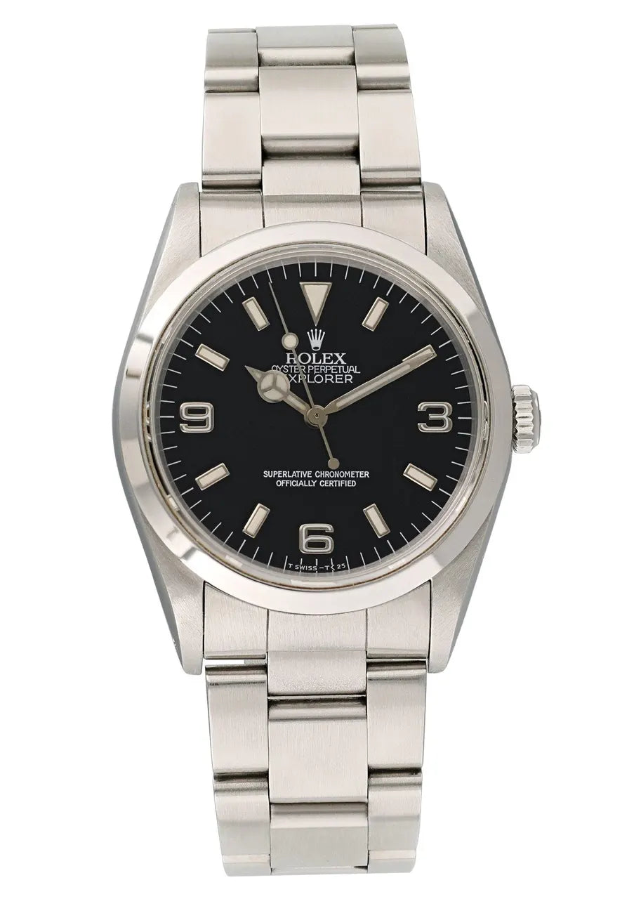 Rolex Explorer Black Dial 14270 - Hình 2