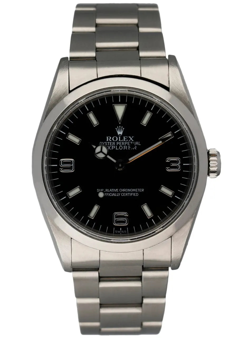 Rolex Explorer Black Dial watch