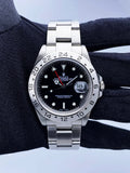 Rolex Explorer II Black Dial bezel