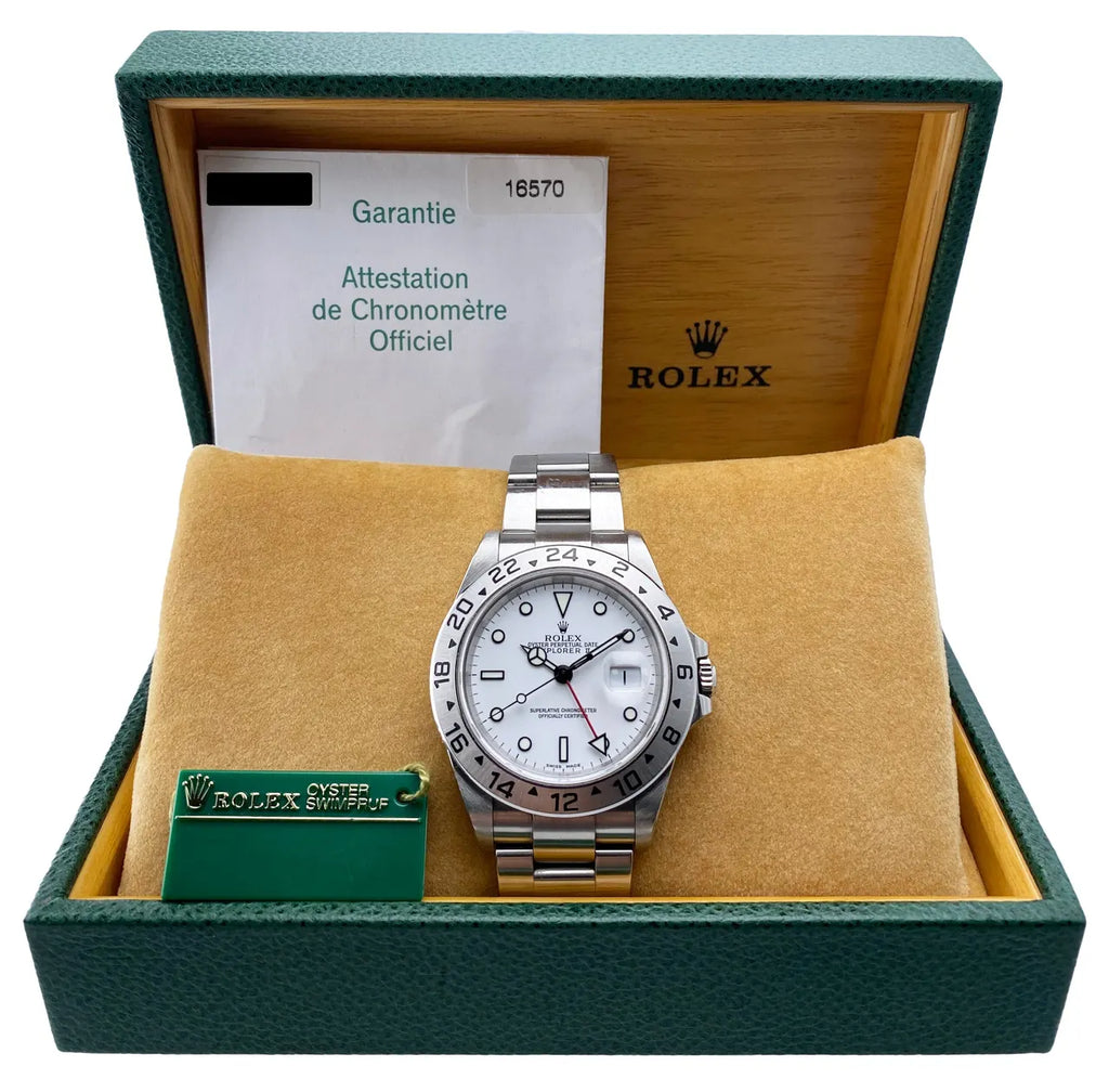 dial Rolex Explorer II Polar