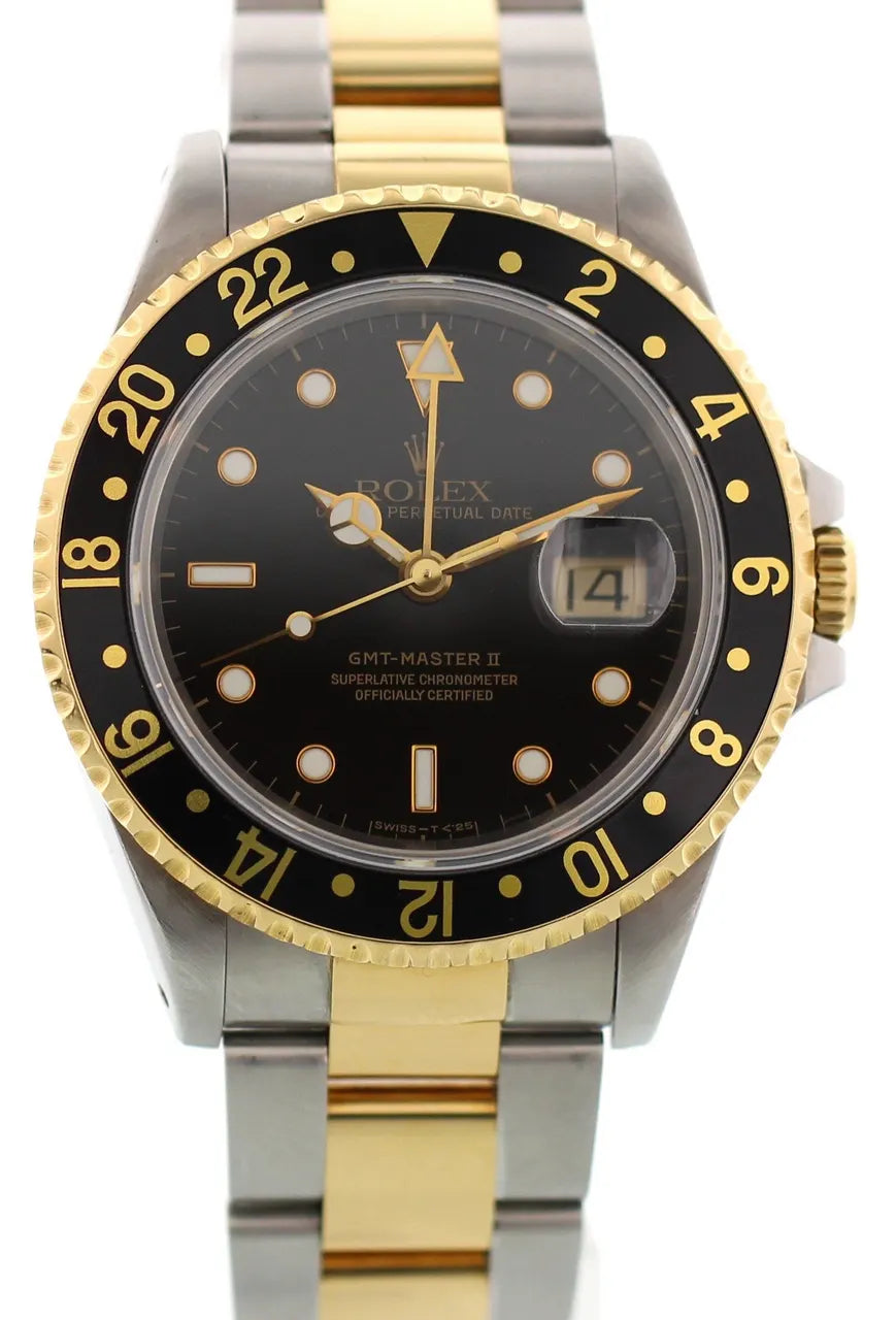 Rolex Black Bezel Two-Tone - Hình 2