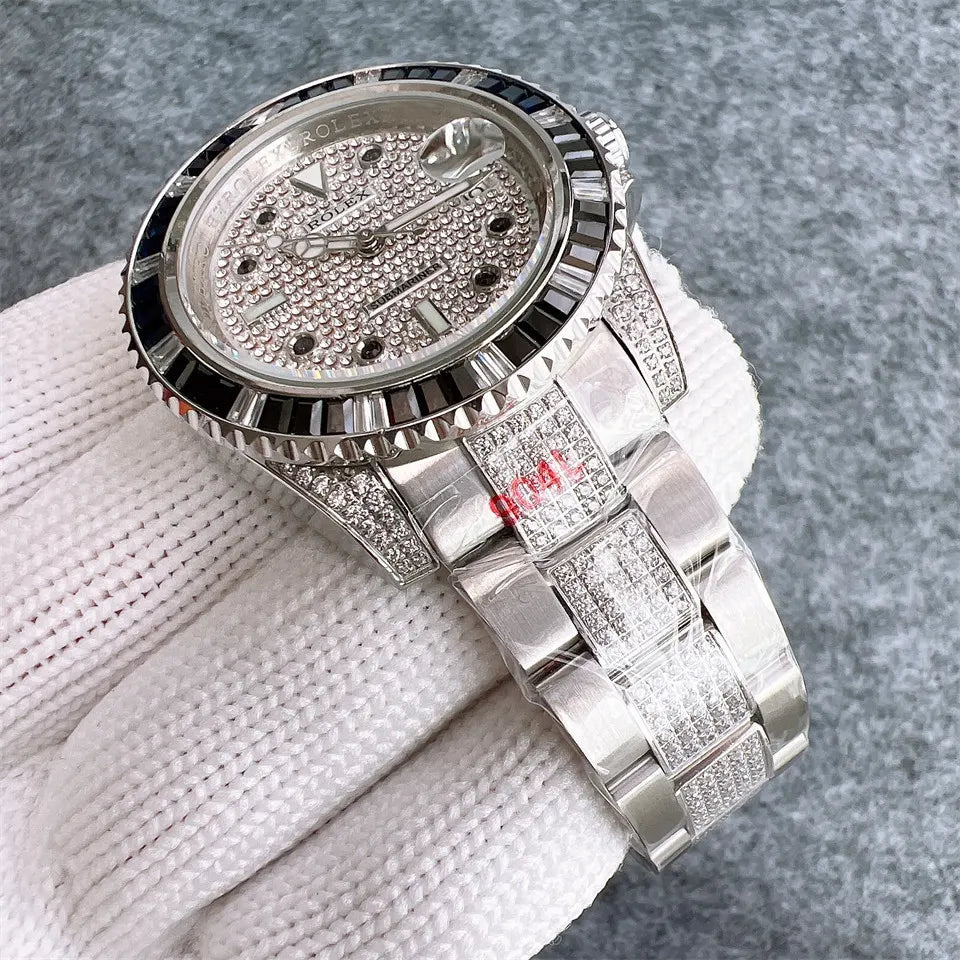 Rolex Diamond Pave Submariner - Hình 4