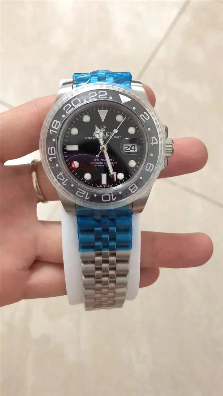 Rolex GMT-Master II Green Dial Gold - Hình 2