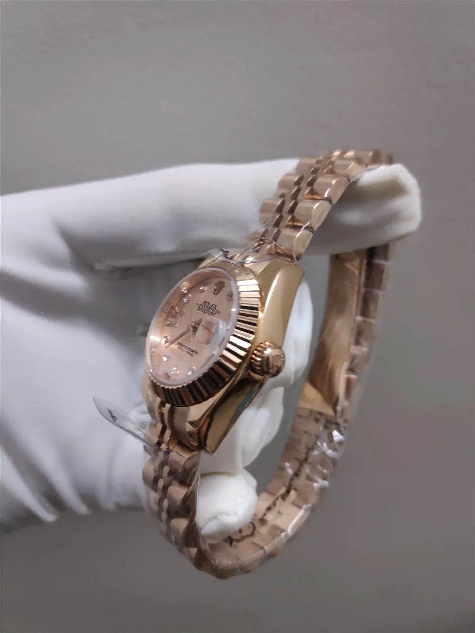 Rolex Rose Gold Diamond Jubilee - Hình 3
