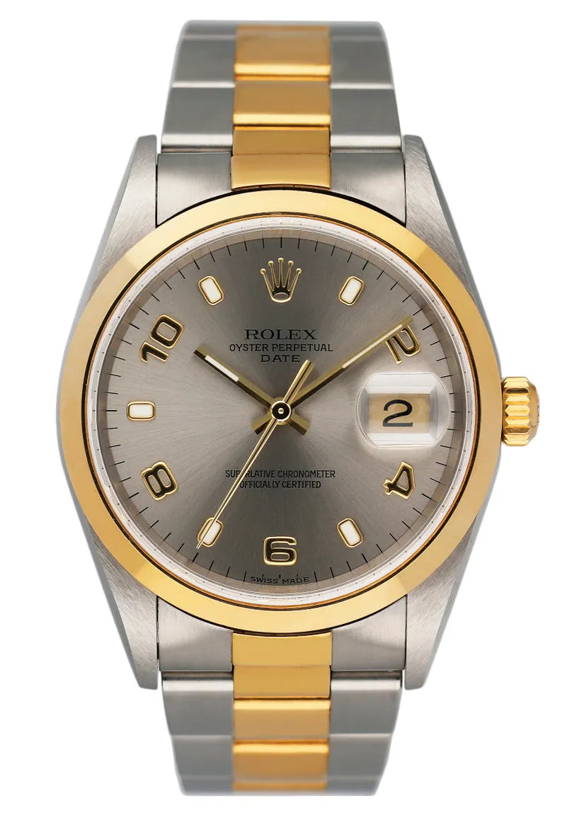 Rolex Two-Tone Silver Dial