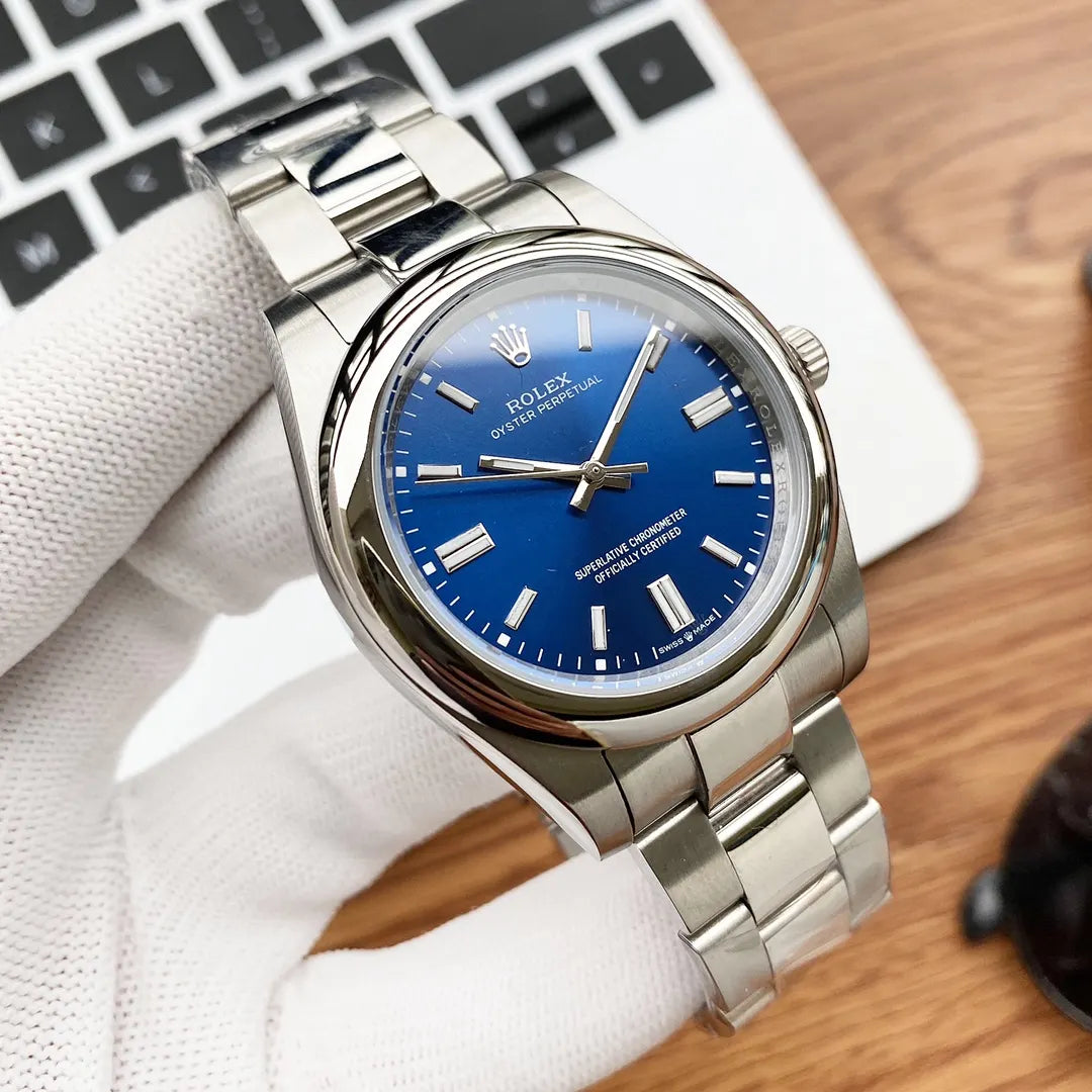 Rolex Blue Oyster Perpetual - Hình 3