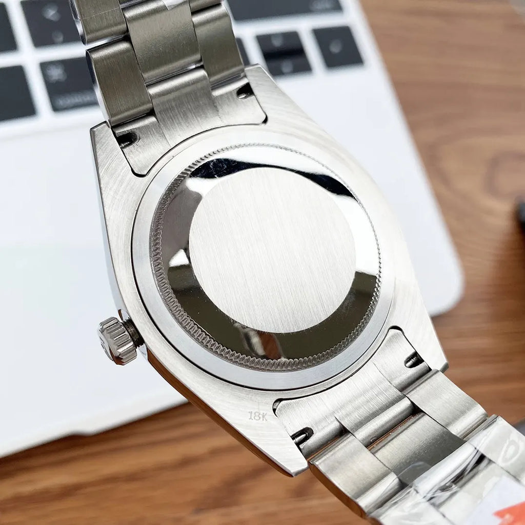 Rolex Oyster Perpetual Silver stainless
