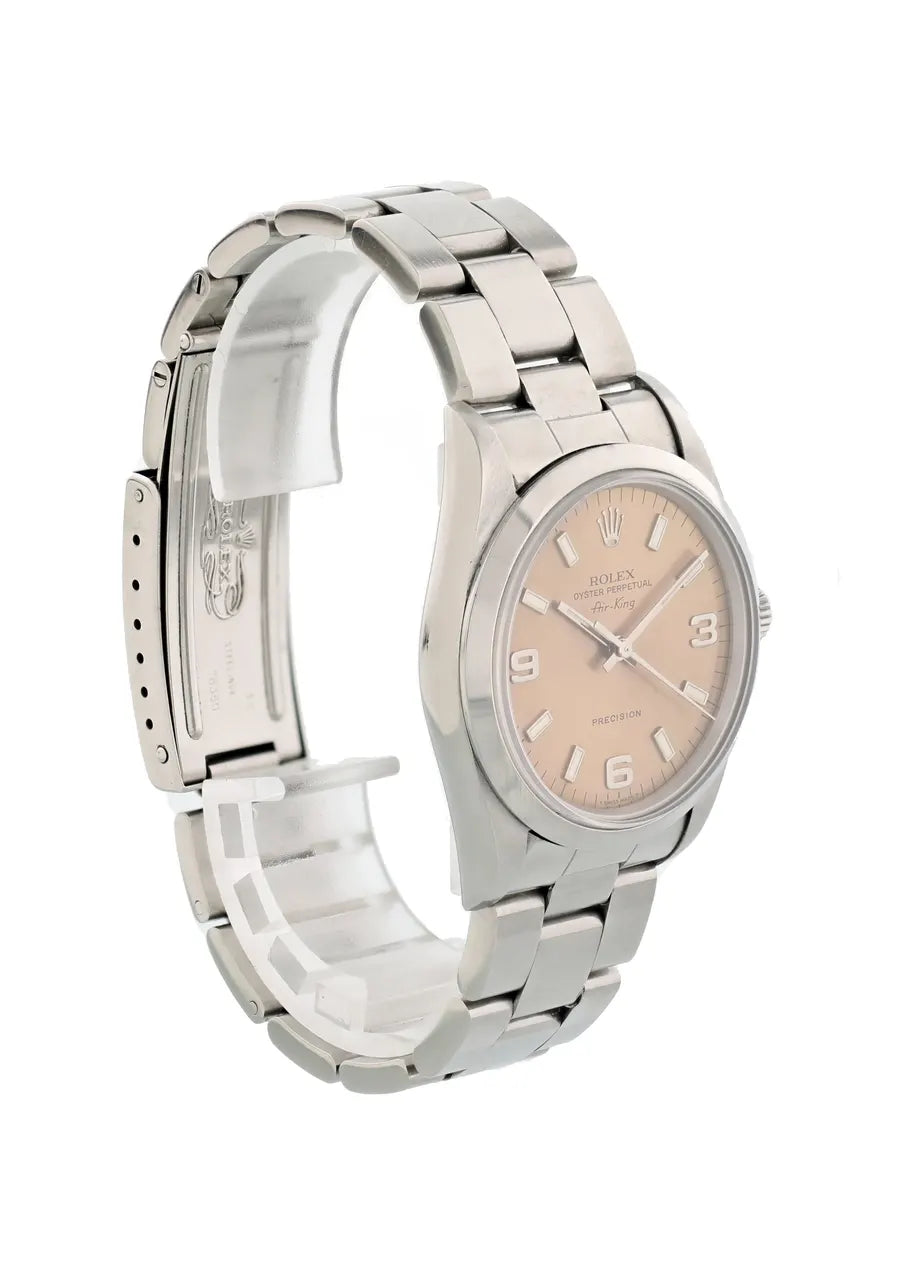 Rolex Salmon Dial Air-King - Hình 4