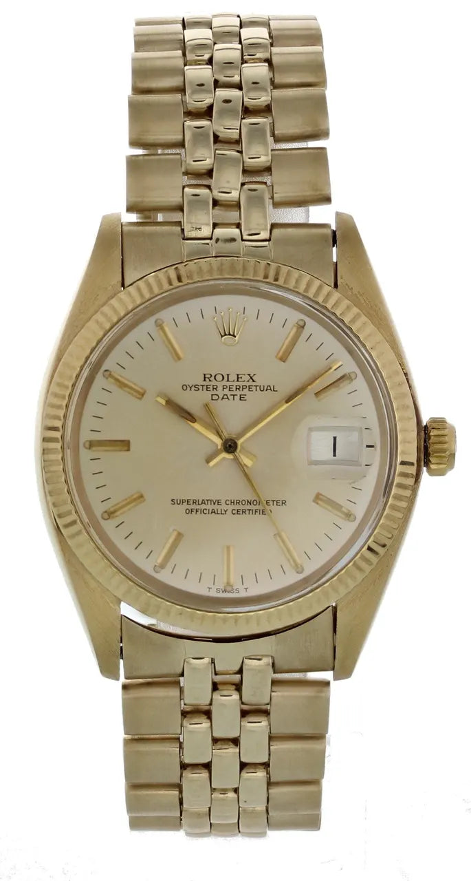 Rolex Oyster Perpetual Date gold Jubilee