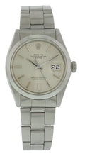 oyster Rolex Silver Dial Date