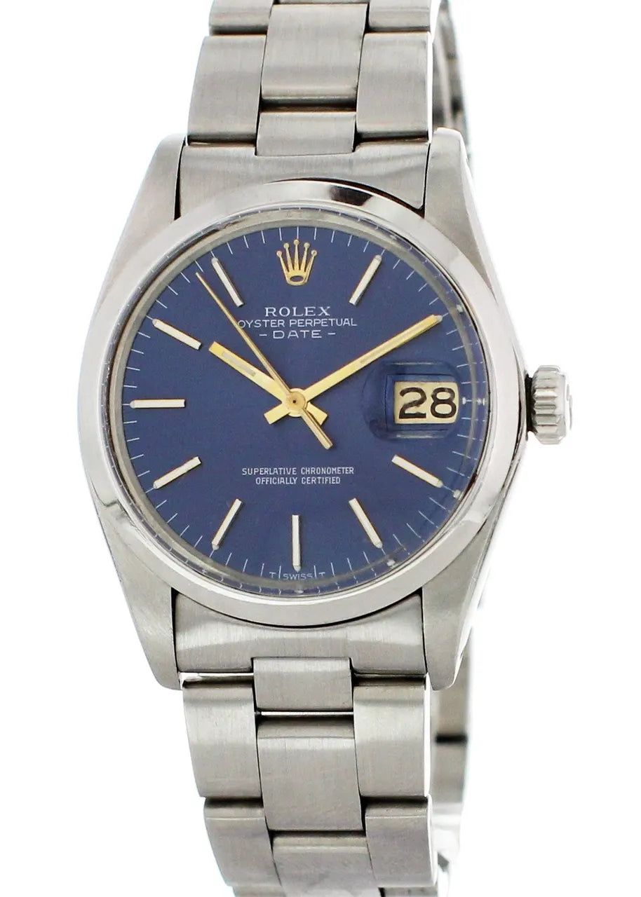Rolex Blue Dial Vintage