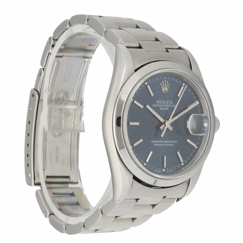 Rolex Blue Dial Vintage - Hình 3