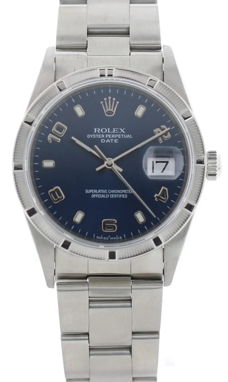 Rolex Oyster Perpetual Date Blue - Hình 2