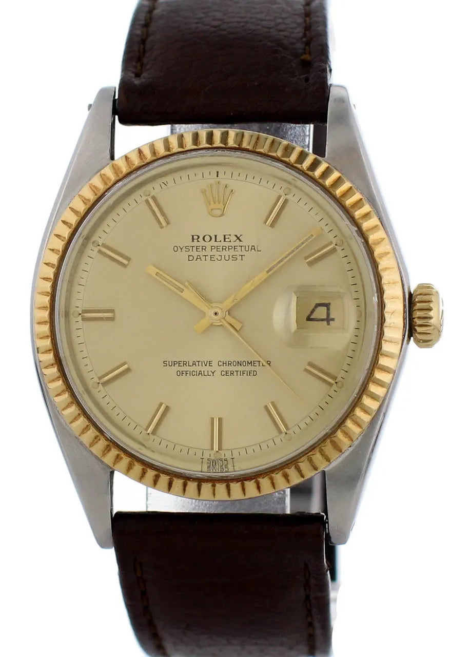 Rolex Gold Bezel Champagne - Hình 2