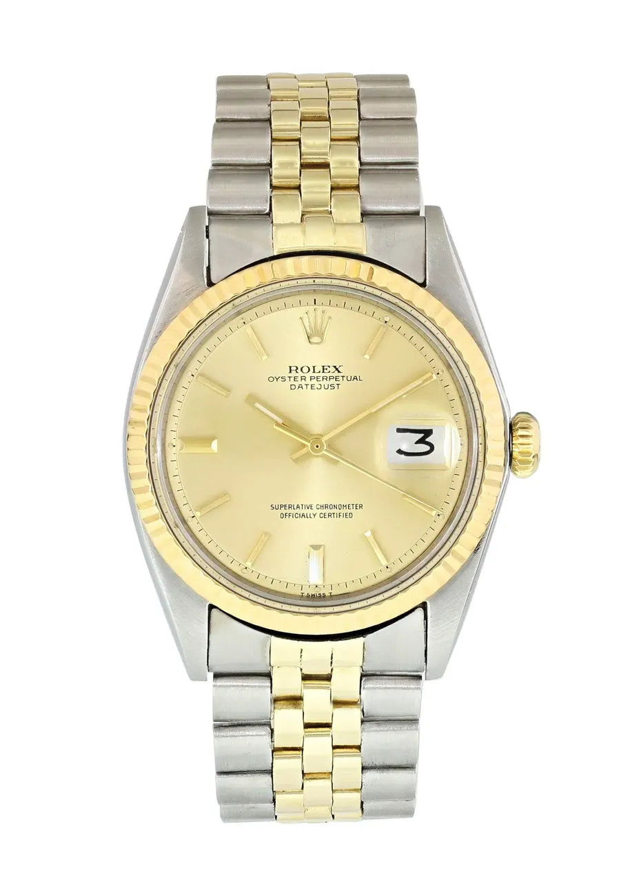 two Rolex Datejust Gold Dial - Hình 2