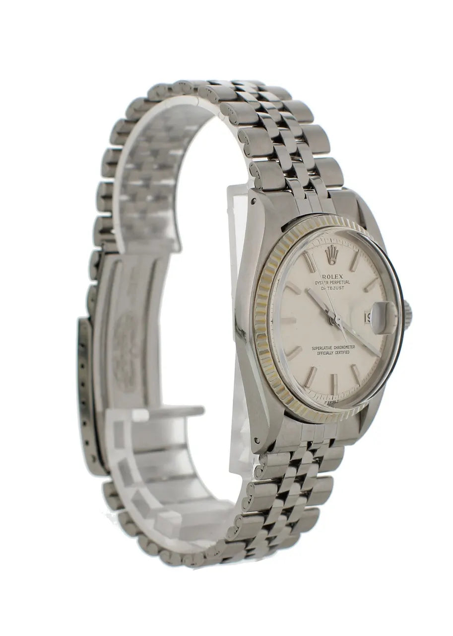 Rolex Datejust Silver Dial - Hình 4