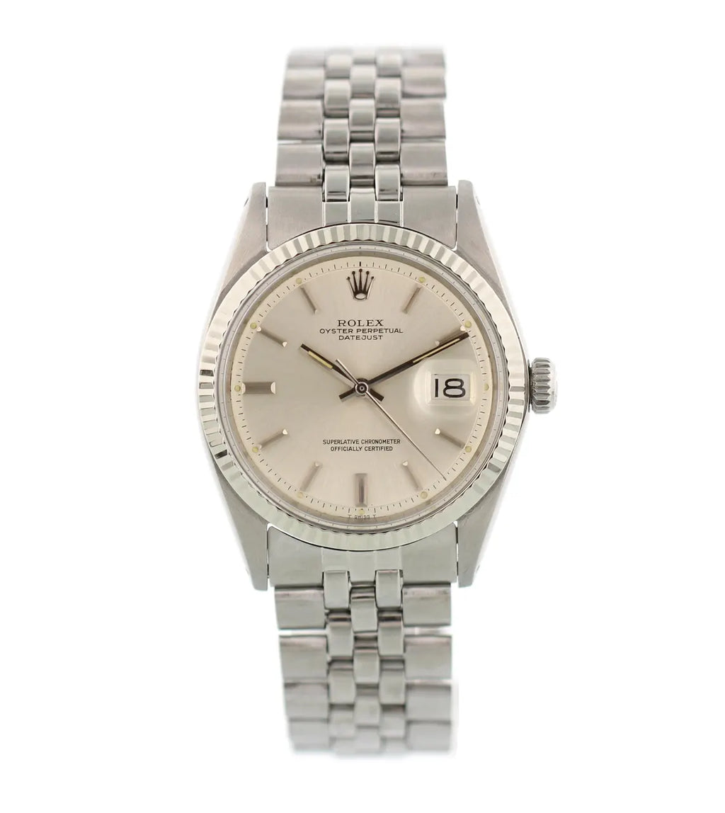 Rolex Datejust Silver Jubilee stainless steel - Hình 3