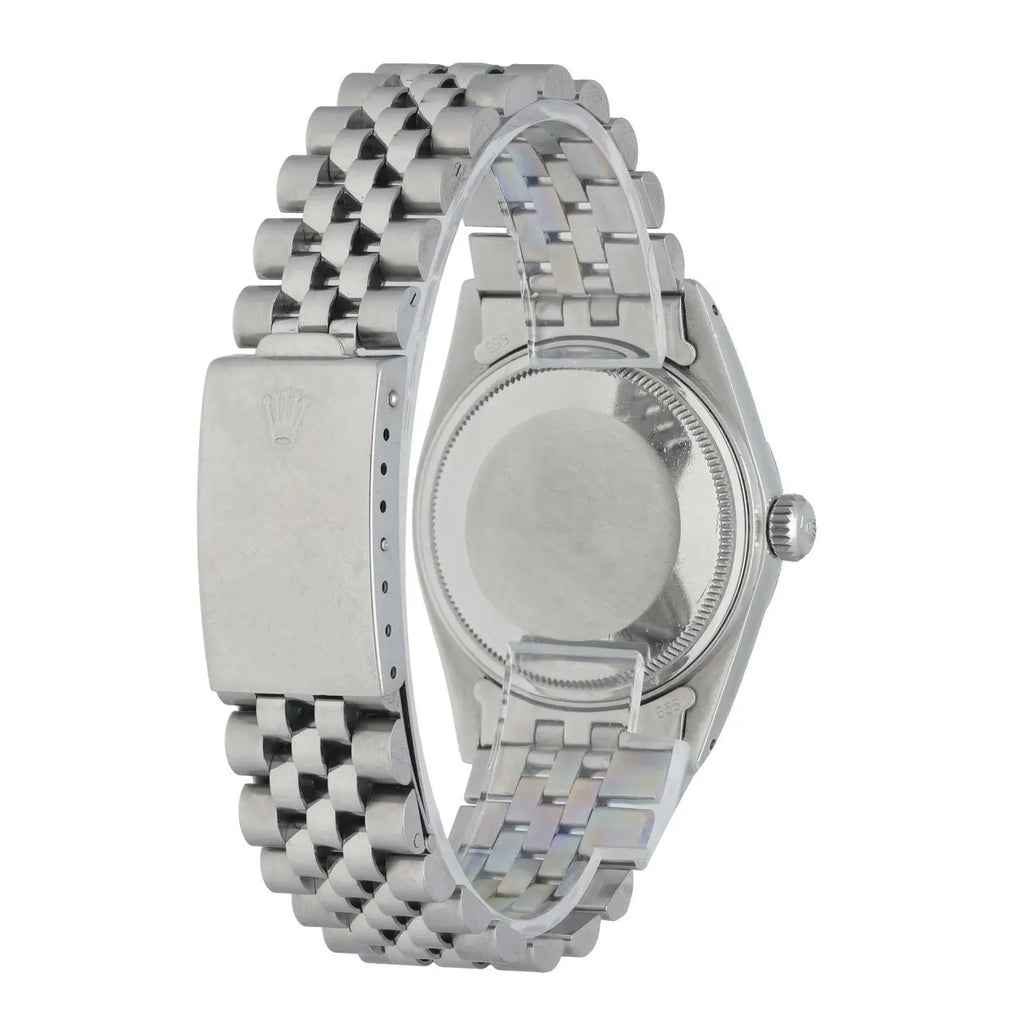 stainless steel Rolex Datejust Silver Dial - Hình 4