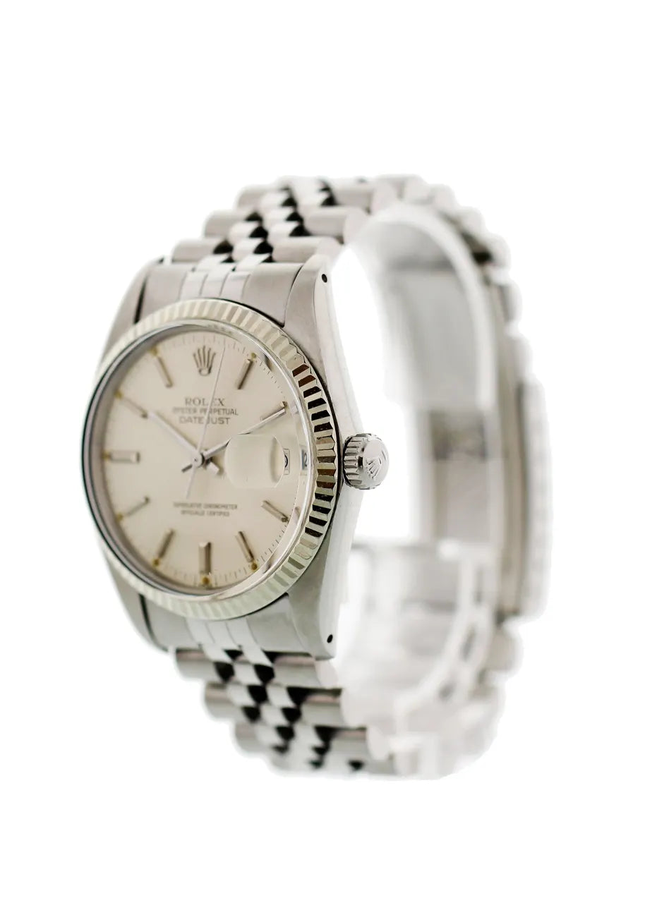 stainless Rolex Datejust Champagne Dial - Hình 3