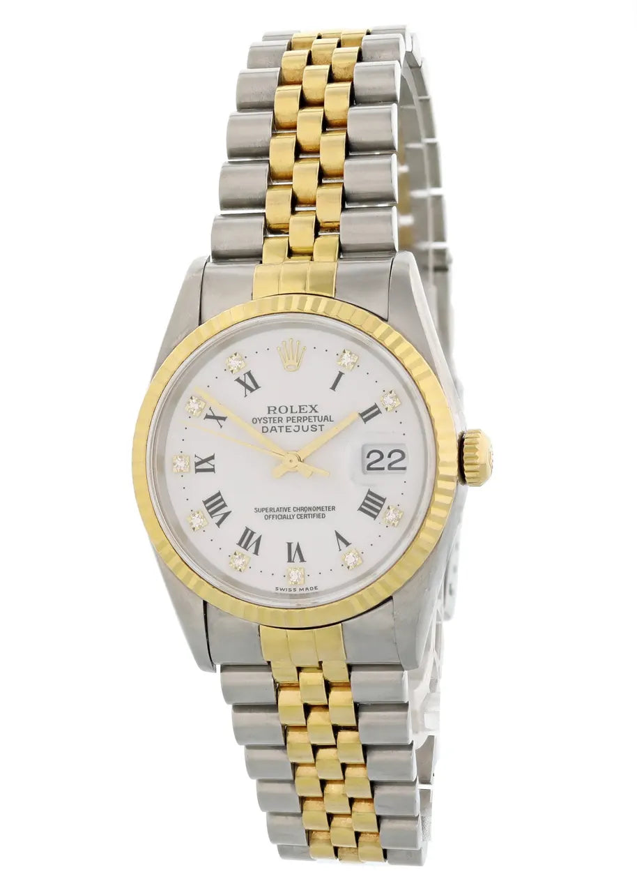 datejust Rolex Two-Tone Diamond Dial