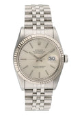 stainless Rolex Datejust Silver Jubilee Dial