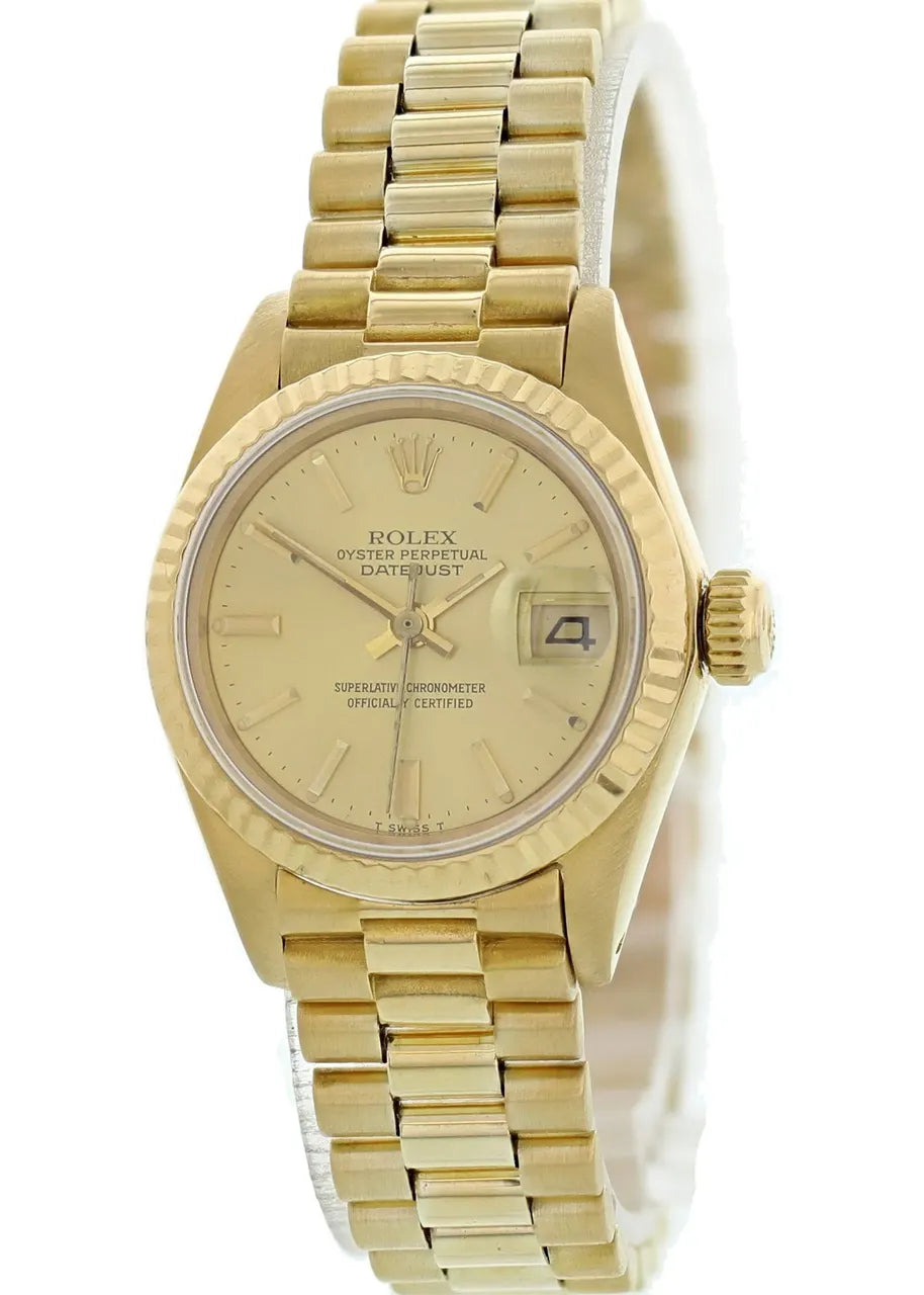 Rolex Gold Jubilee Ladies Watch