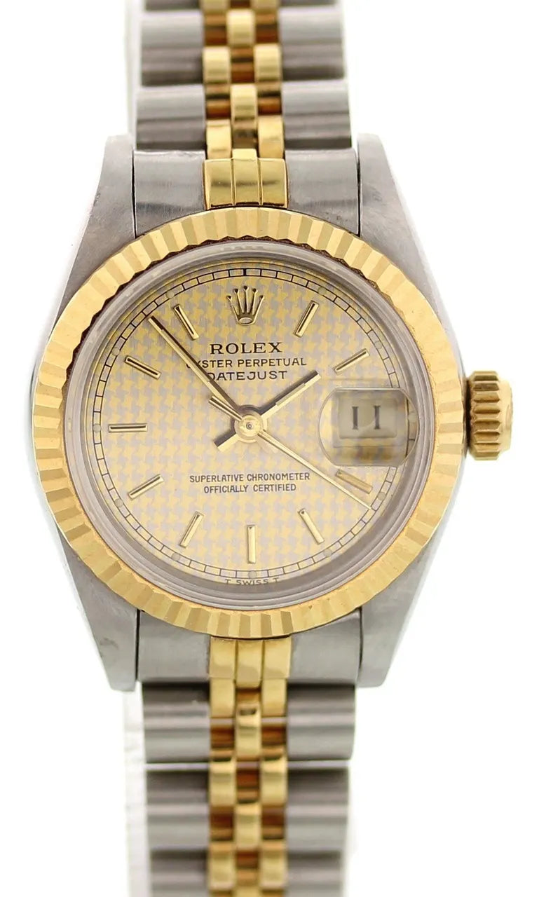 Rolex Datejust Houndstooth Dial - Hình 2
