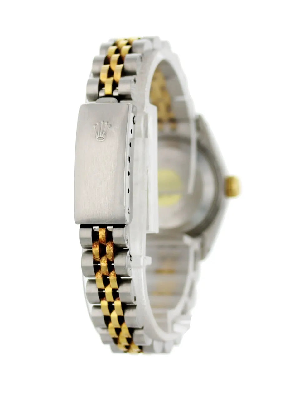 datejust steel Rolex Two-Tone Champagne Dial - Hình 4