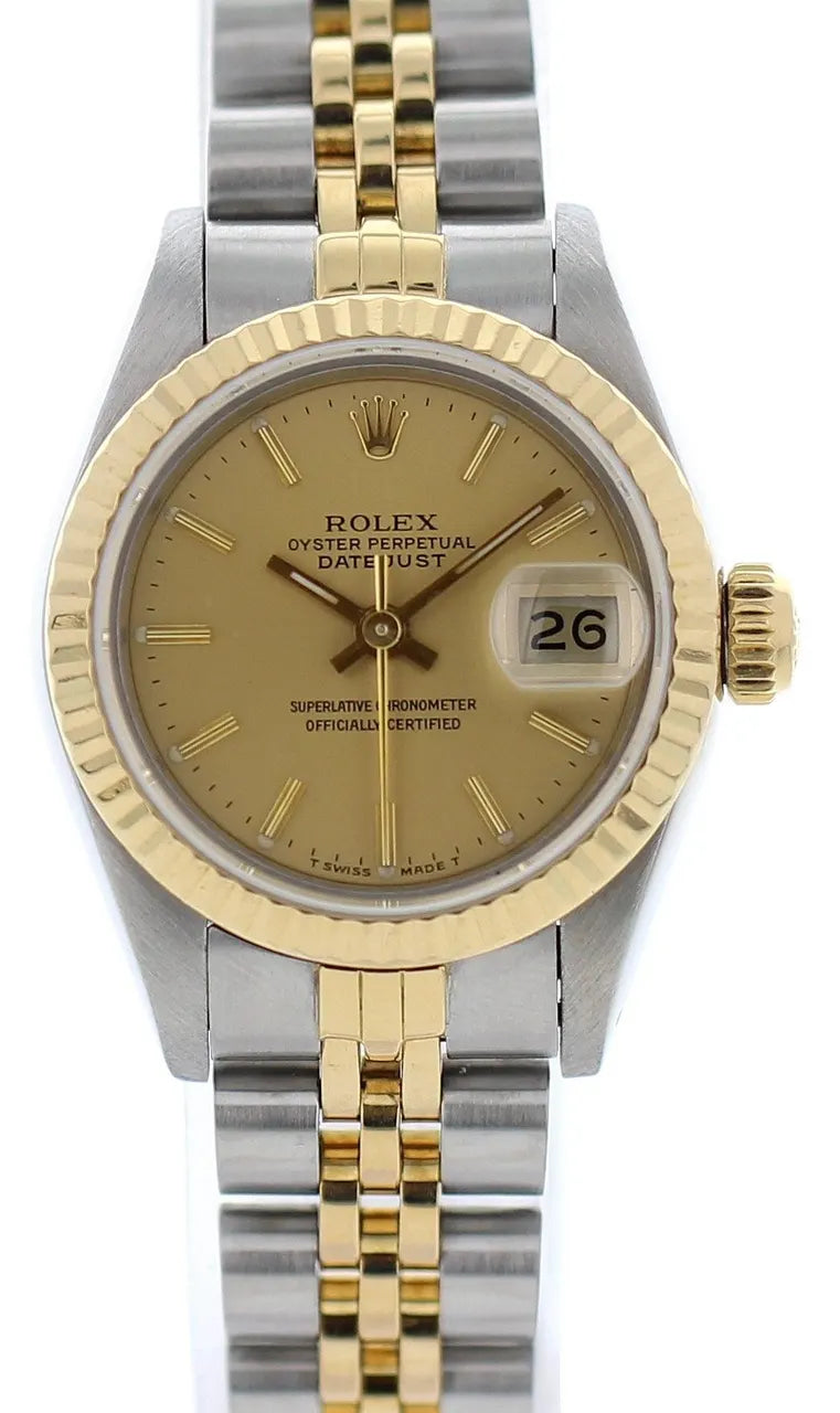 Rolex Datejust Gold Dial - Hình 3