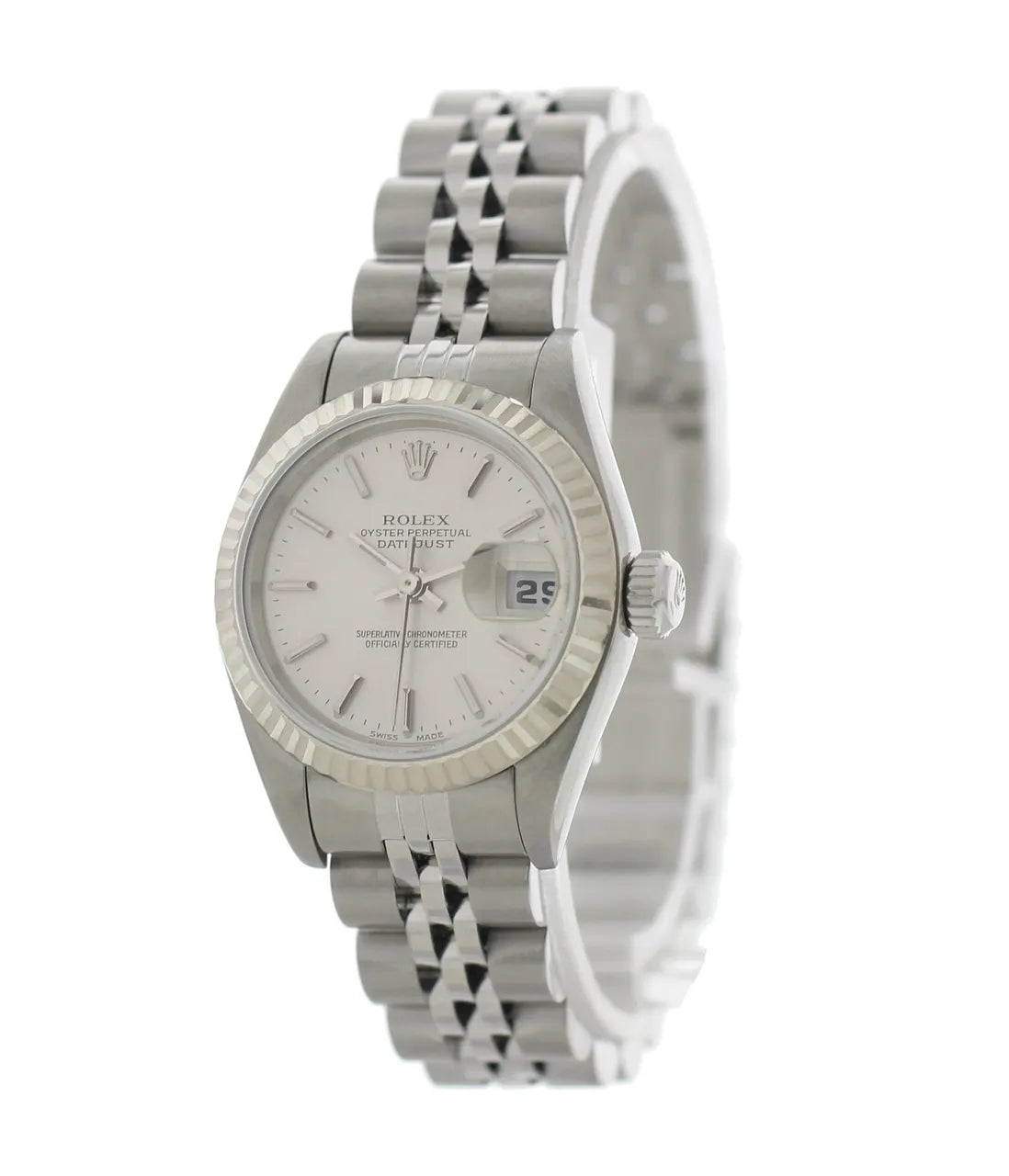 Rolex Datejust Silver Jubilee 26mm - Hình 6