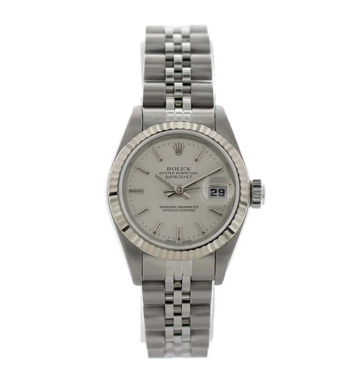Rolex Datejust Silver Jubilee 26mm - Hình 5