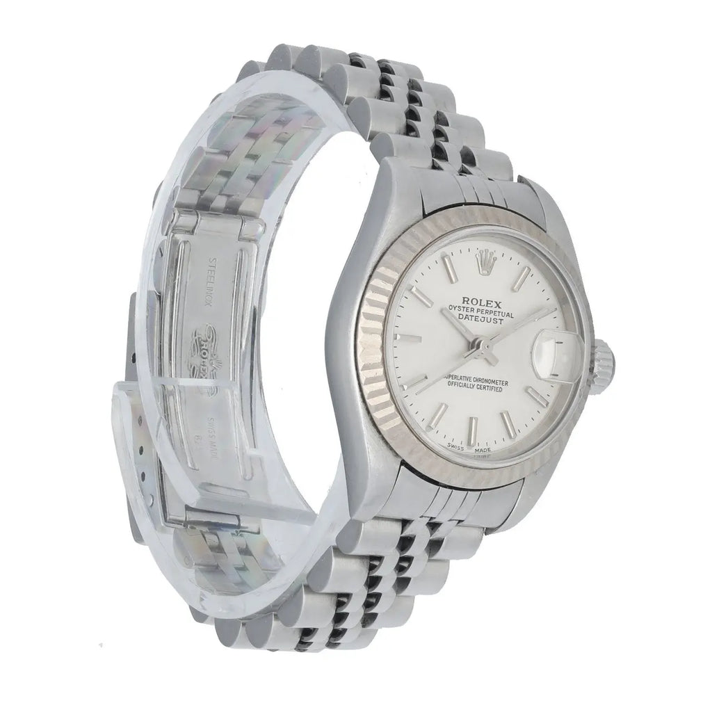 dial Rolex Datejust Silver Jubilee - Hình 2