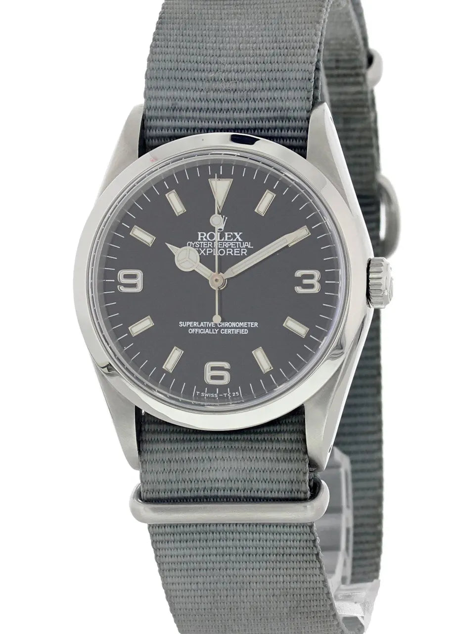 Rolex Explorer Grey NATO - Hình 3