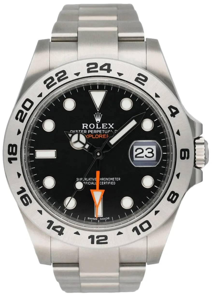 dial Rolex Explorer II Black