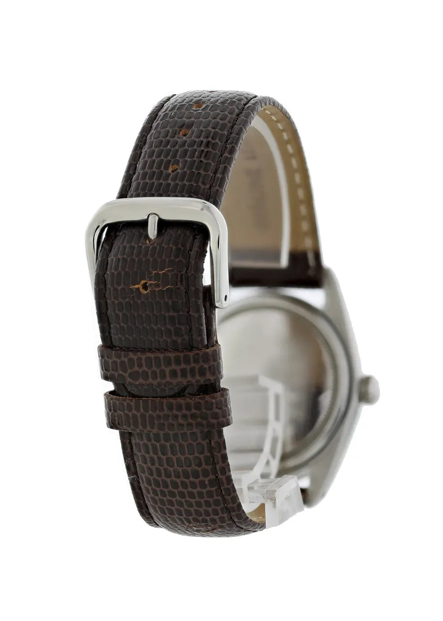 Rolex Oysterdate Brown Leather - Hình 6