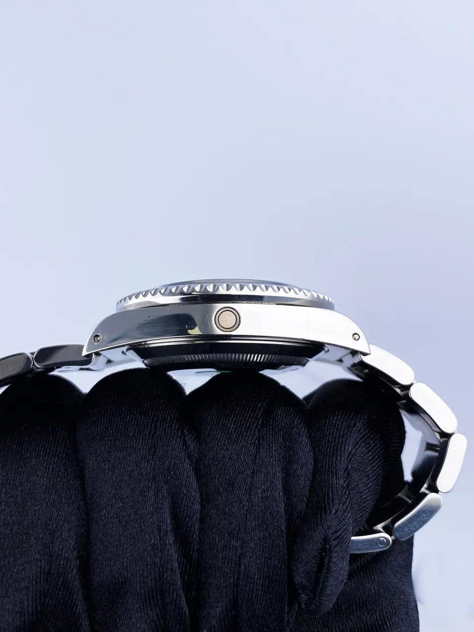 stainless Rolex Sea-Dweller Black Dial - Hình 6