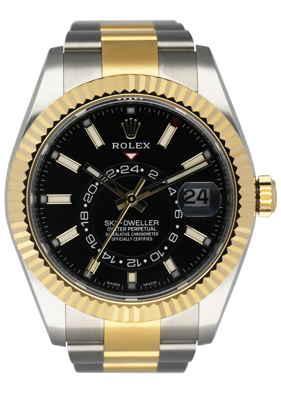 Rolex Sky-Dweller Two-Tone Black