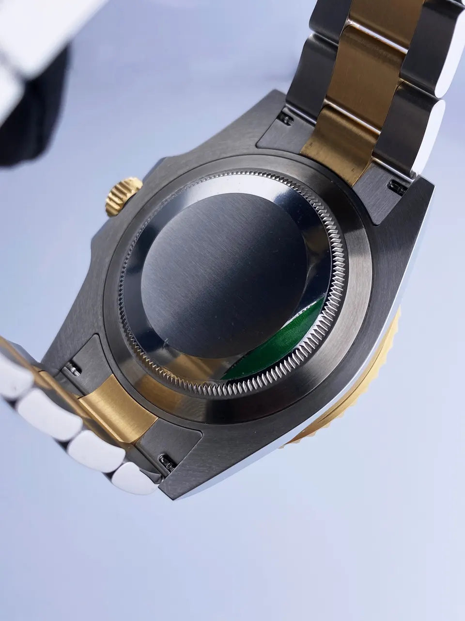 Rolex Two-Tone Submariner Black - Hình 9